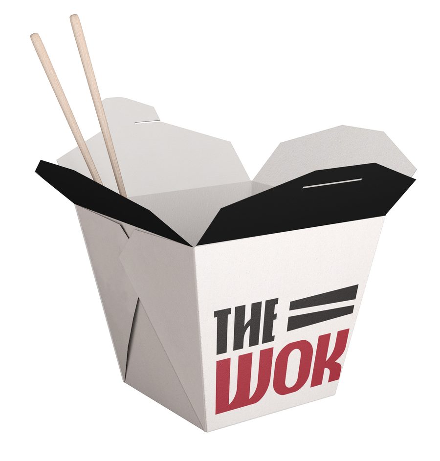 The Wok signature noodle box