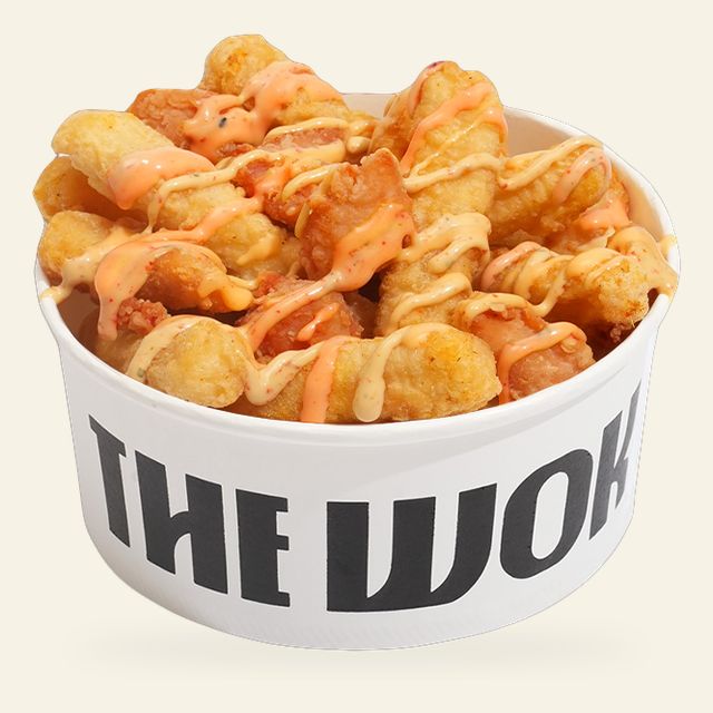 Chicken Loaded Fries from The Wok