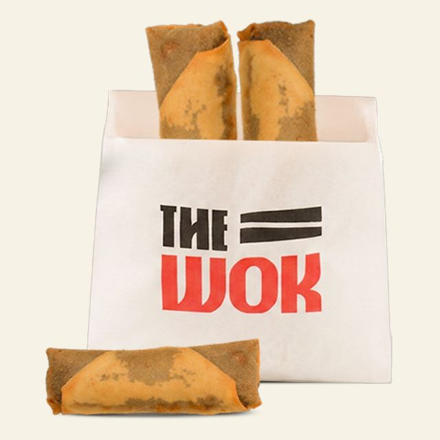 Chocolate Banana Spring Roll from The Wok